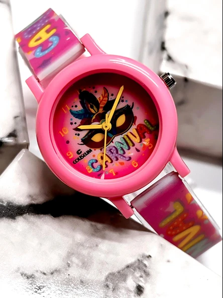 Coliseum Renkli Ve Figürlü Özel Kutulu Çocuk Kol Saati FT.CLS.CK14 ürün görseli