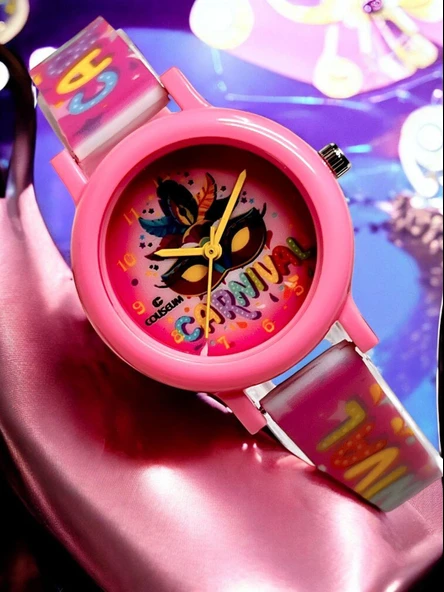 Coliseum Renkli Ve Figürlü Özel Kutulu Çocuk Kol Saati FT.CLS.CK14 - Resim 2