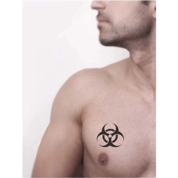 Yaklaşmayın! Tattoo Geçici Dövme Şablonları Kına Kalıpları - Resim 2