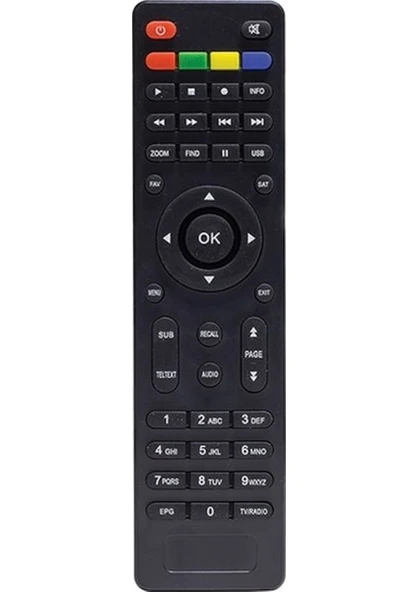 Botech Piko 500 Piko 502 Botech Mini Hd Scart Uydu Kumandası ürün görseli 1