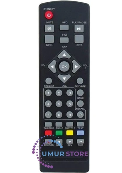 Botech BC-7200 Uydu Alıcı Kumandası ürün görseli