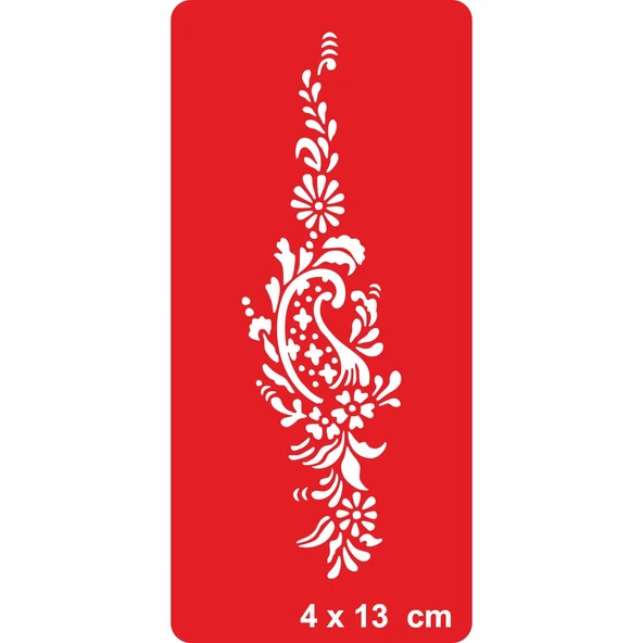 Kına Motifi 62 Tattoo Geçici Dövme Şablonları Kına Kalıpları ürün görseli 1