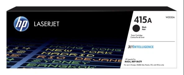 HP 415A Black Siyah 2.400 Sayfa Toner W2030A
