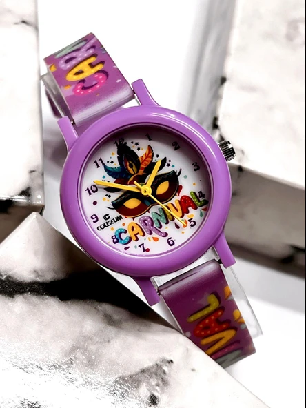 Coliseum Renkli Ve Figürlü Özel Kutulu Çocuk Kol Saati FT.CLS.CK13 ürün görseli