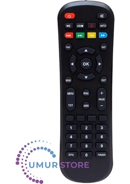 Botech Mini Hd Plus Uydu Alıcı Kumandası ürün görseli 1