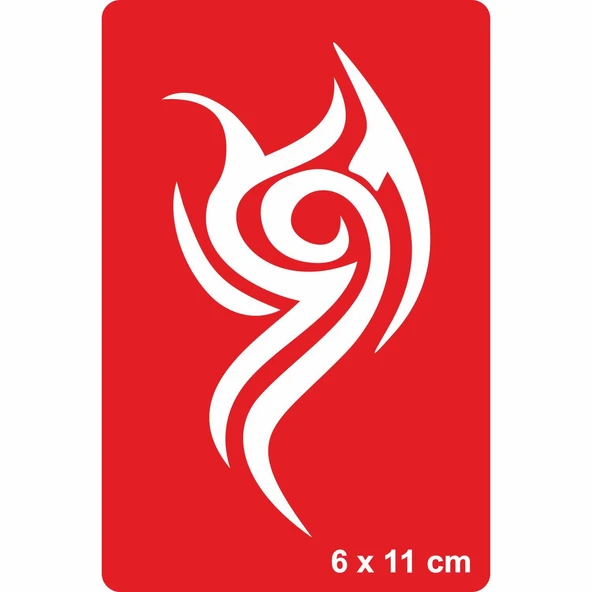 Tribal 71 Tattoo Geçici Dövme Şablonları Kına Kalıpları ürün görseli 1