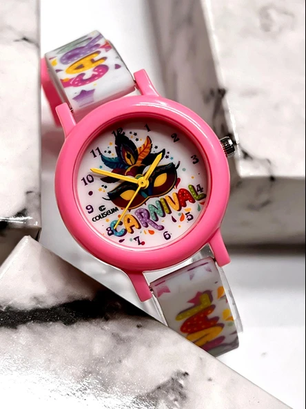 Coliseum Renkli Ve Figürlü Özel Kutulu Çocuk Kol Saati FT.CLS.CK07 ürün görseli