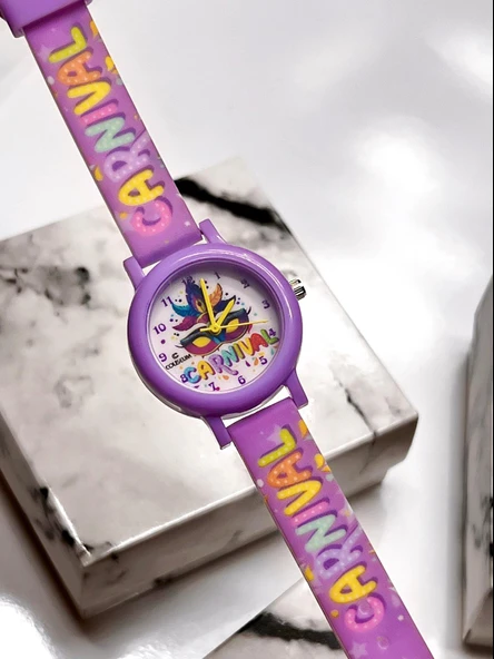 Coliseum Renkli Ve Figürlü Özel Kutulu Çocuk Kol Saati FT.CLS.CK13 - Resim 2