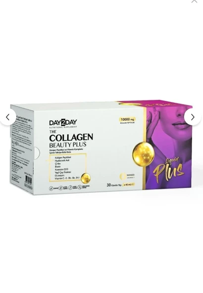 Day2Day The Collagen Beauty Plus Takviye Edici Gıda 40 ml x 30 Adet - 1