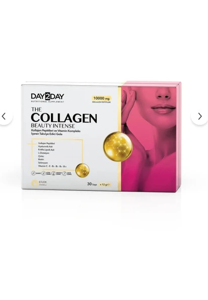 Day2Day The Collagen Beauty İntense 30 Saşe x 12 gr (Çilek Aromalı) - 1
