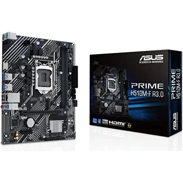 Asus Prıme H510M-F R3.0-CSM DDR4 Intel H470 Soket 1200 mATX Anakart