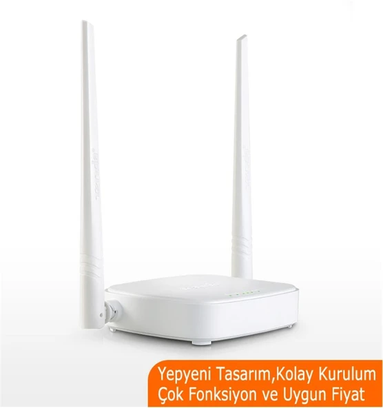 Tenda N301 300 Mbps 4 Port Router 2 Anten - 2