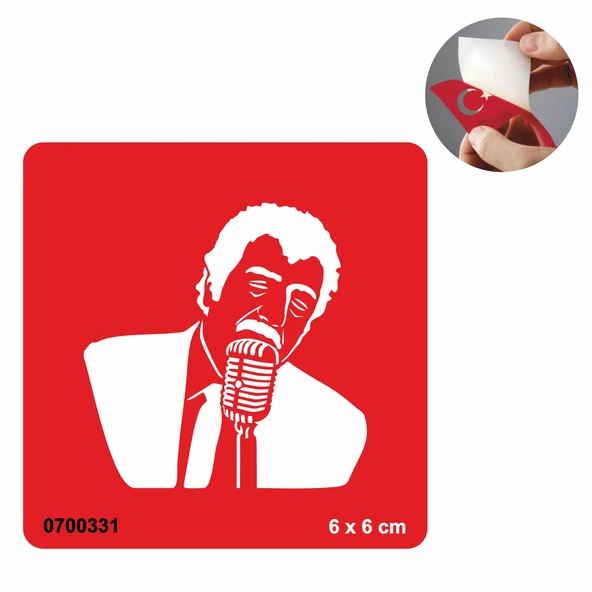 Şarkıcı Tattoo Geçici Dövme Şablonları Kına Kalıpları ürün görseli 1