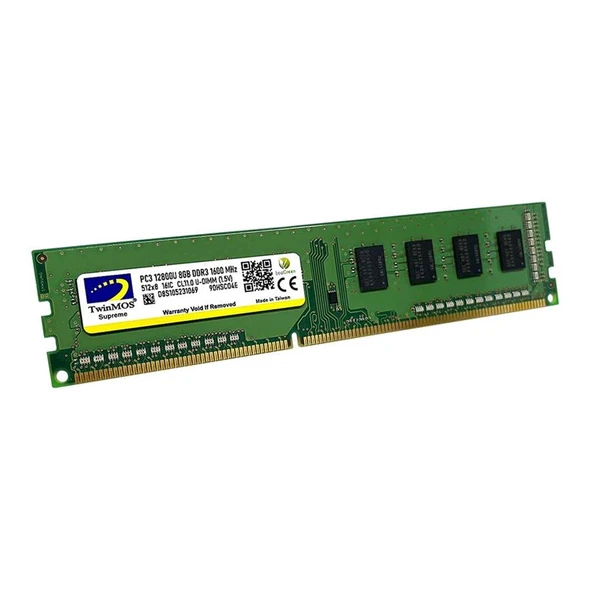 TwinMOS DDR3 8GB 1600MHz 1.5V MDD38GB1600D Desktop Pc Ram - 2