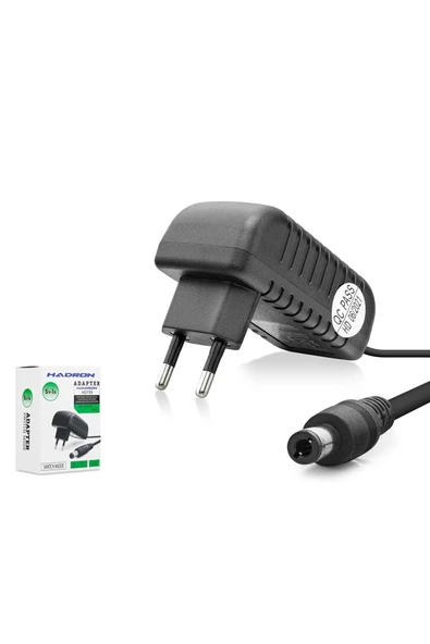 HADRON Hd759 Modem Adaptörü 5V 1A 5.5*2.5 Siyah