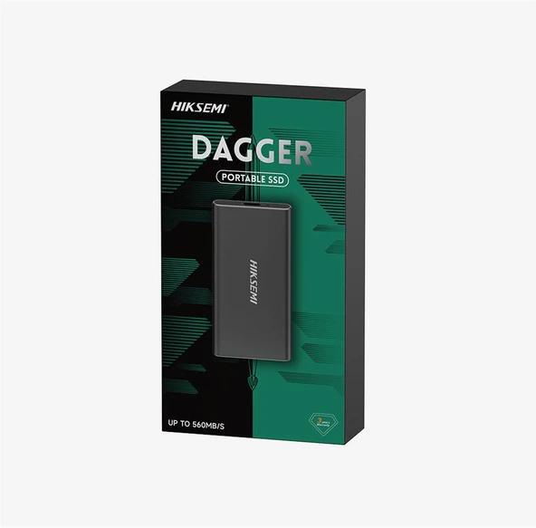Hiksemi 1T Dagger T200N Mini Usb 3.2 Taşınabilir SSD - 2