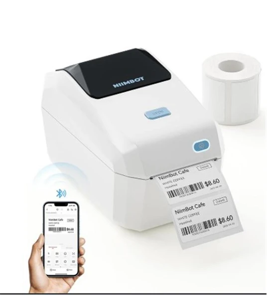 NIIMBOT K3_W CREAM Termal Taşınabilir Bluetooth + Wifi Etiket Yazıcısı