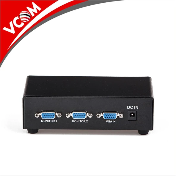 Vcom DD132 1-2 Port 350MHZ Metal Vga Splitter - 2