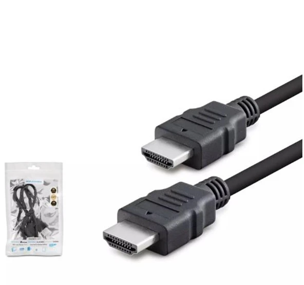 HADRON HDX2027 HDMI (M) TO HDMI (M) KABLO PVC 50CM SİYAH