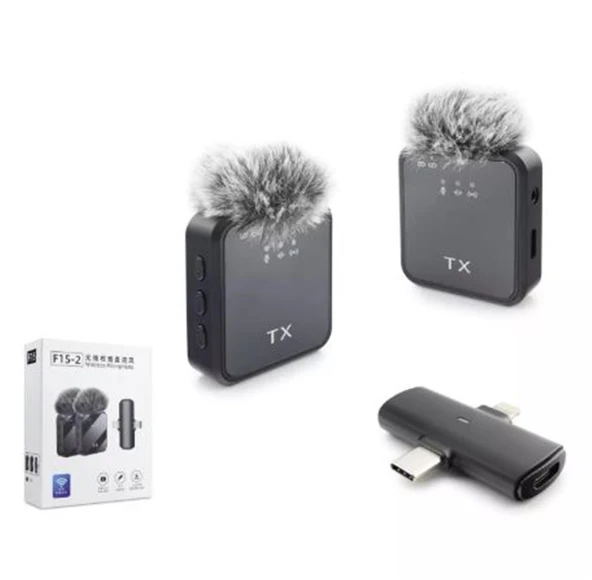 Hadron F15- 2 Kablosuz Mikrofon