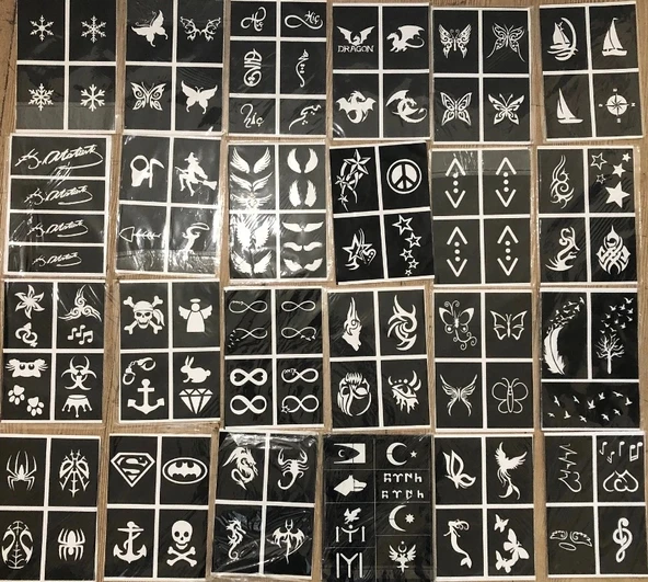 Toptan Fiyatına 50 Sayfa Kına DeseniSupertrend 200 Desen ürün görseli 1