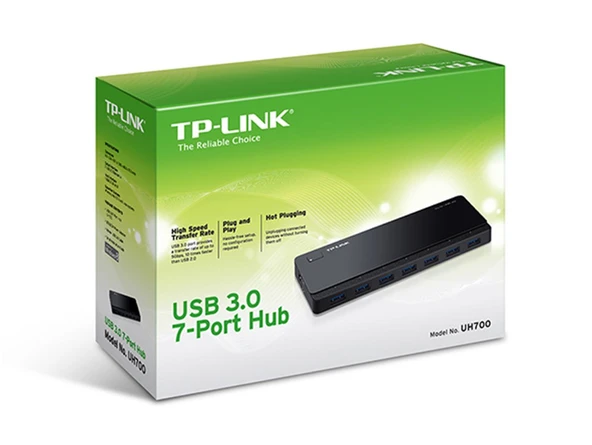 Tp-Link UH700 USB 3.0 7 Port Hub - Çoğaltıcı - 2