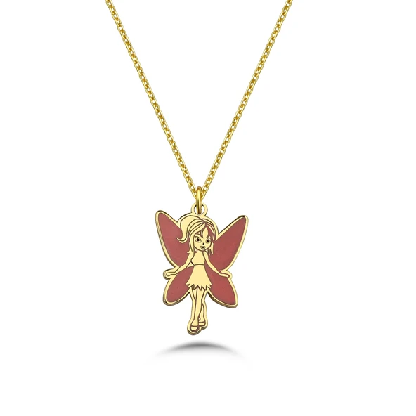 Dilek Perisi Gümüş Kolye ürün görseli 1