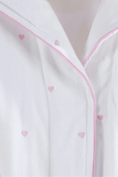 Varol Love Serisi Kalpli Kapüşonlu (Çocuk Bornozu) - Resim 9