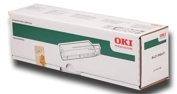 OKI 44574802 SİYAH TONER - B431 MB461 MB471 MB491 - 7000 SAYFA
