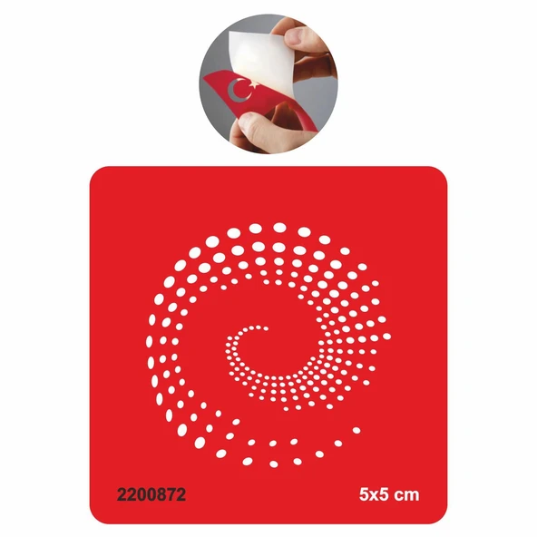 Sonsuz Sarmal Tattoo Geçici Dövme Şablonları Kına Kalıpları ürün görseli 1