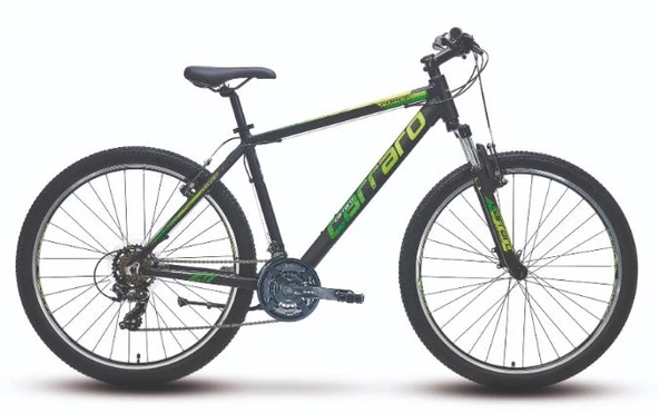 27.5  CARRARO FORCE 700 482H 21-V VB MAT SIYAH-YESIL-GUMUS R2 ürün görseli