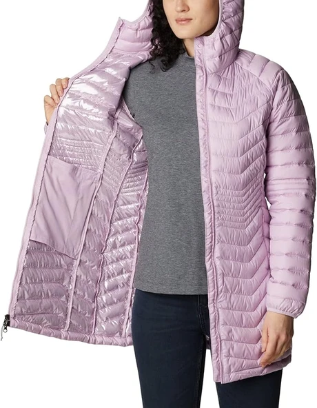 Columbia Powder Lite Mid Kadın Mont - Resim 5