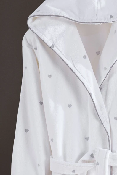 Varol Love Serisi Kalpli Kapüşonlu (Çocuk Bornozu) - Resim 10