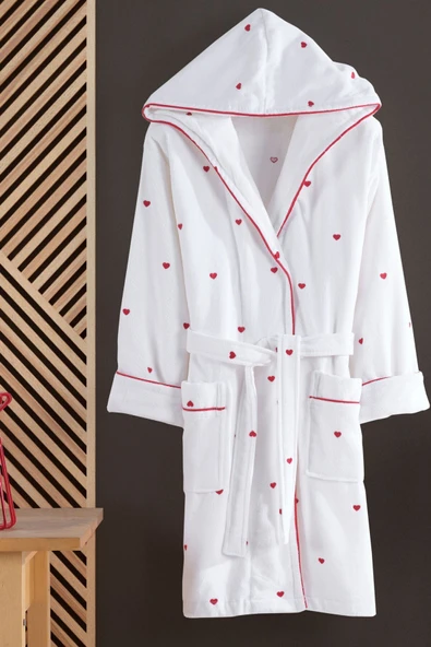 Varol Love Serisi Kalpli Kapüşonlu (Çocuk Bornozu) - Resim 2