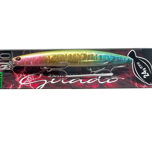 Duo Beach Walker Guado 130S 13cm 24gr Sinking Maket Balık  Mat Pink - Resim 5