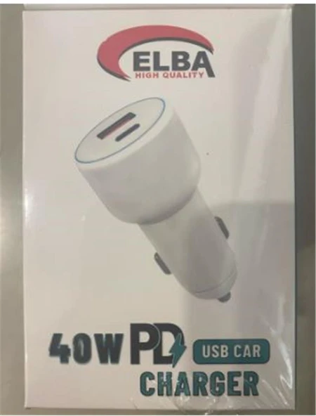 ELB30-40WPD+USB ELBA 40 W PD+USB ARAÇ BAŞLIK