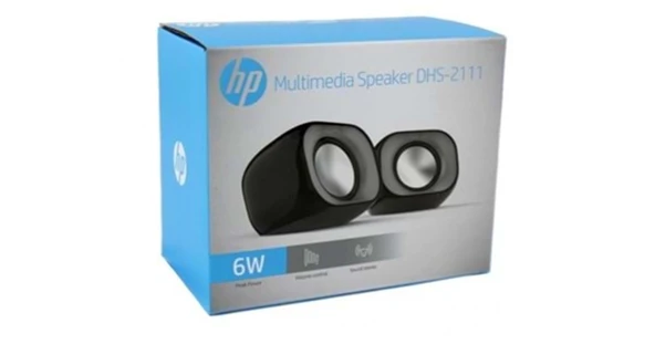 HP DHS-2111 2.0 Mini Taşınabilir Multimedya Speaker Hoparlör - 2
