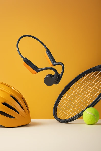 Kemik İletim Bluetooth 5 2 Kulaklık  Suya Dayanıklı       Hafif ve Ergonomik Kulaklık - Resim 4