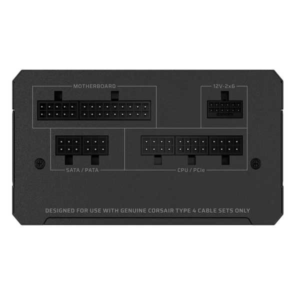 CORSAIR RM850e 850W 80+ Gold 140mm ATX 3.1 Full Modüler Fanlı PSU - Resim 4