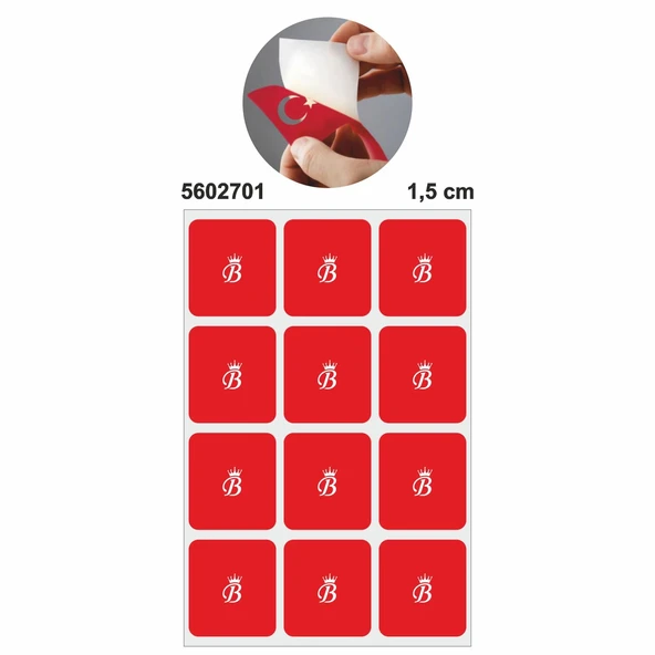 Bayiilere Özel Mini Taçlı Harf 27 Sayfa Dövme Deseni Şablon Seti 1,5 CM - Resim 2