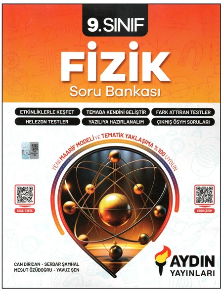 Aydın Yayınları 9. Sınıf Fizik Soru Bankası - 1