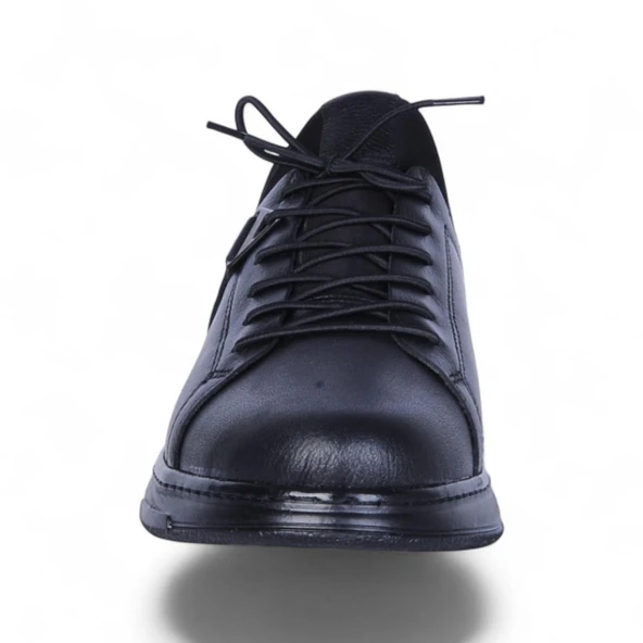 Ayakcenter 2017 Birkan Cilt Siyah Erkek Casual Ayakkabı - Resim 3