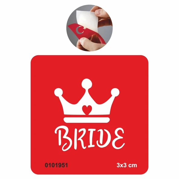 Gelin Tacı  Tattoo Geçici Dövme Şablonları Kına Kalıpları ürün görseli 1