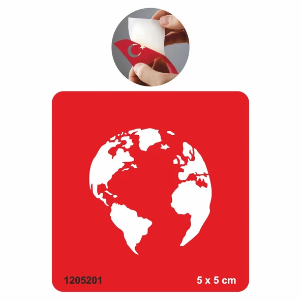 Dünya Tattoo Geçici Dövme Şablonları Kına Kalıpları ürün görseli 1