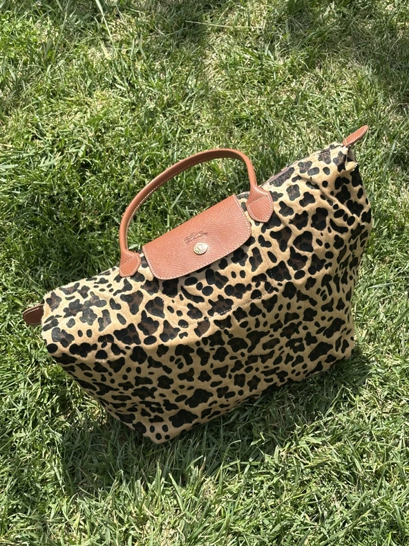 Leopar Longchamp Çanta