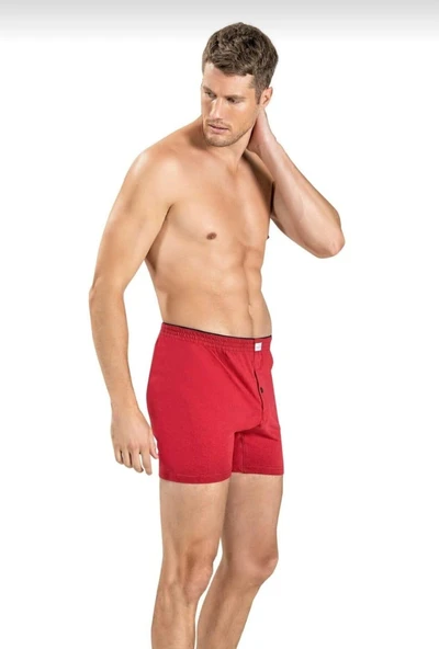 JİBER 127 ERKEK HAVLU KEMER PENYE BOXER 6 ADET - 4