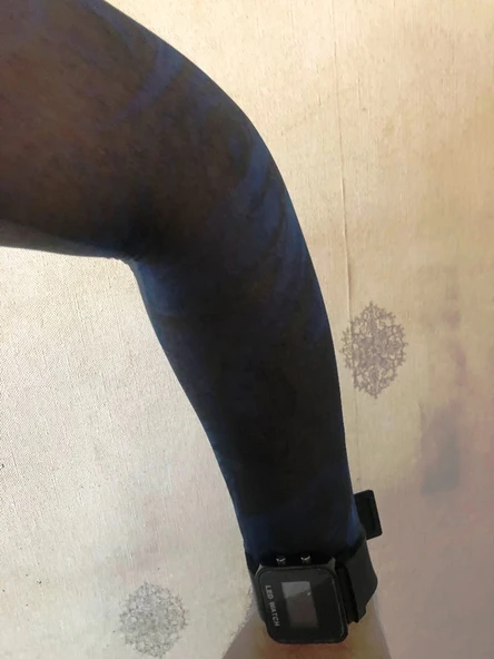 Çift Kol Giyilebilir Dövme Mavi Desenler Tattoo Sleeve ürün görseli 1