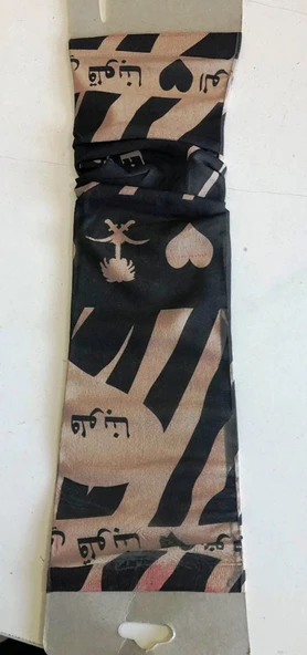 Çift Kol Giyilebilir Dövme Arabic Desenler Tattoo Sleeve - Resim 2