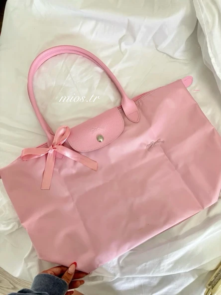 Pembe Longchamp Çanta
