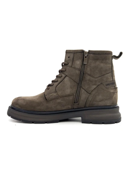Greyder 64725 Erkek Hakiki Deri Fermuarlı Urban Bot - 3